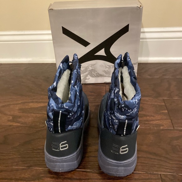 NIB Arctix Little Kid’s Size 1 Tracer Winter Rain Snow Boot In Blue Night - Picture 6 of 6